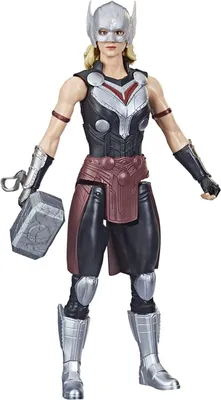 Productafbeelding van Hasbro Marvel Studios Thor: Love and Thunder F41365X0, actiefiguur voor verzamelaars, gebaseerd op de strip, 299 g