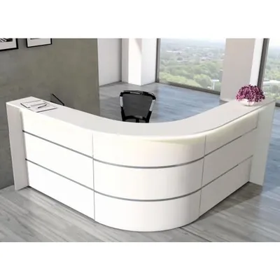Produktbild von Winkeltheke Bari weiß