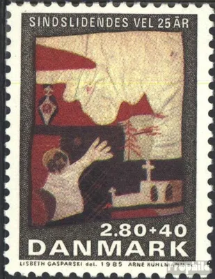 Produktbild von Briefmarken Dänemark 1985 Mi 849 (kompl.Ausg.) postfrisch Hilfsorg. f. Behinderte