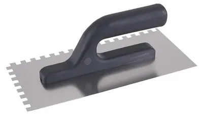 Obrázek produktu pro Hladítko INOX 270x125mm zub e8 31008