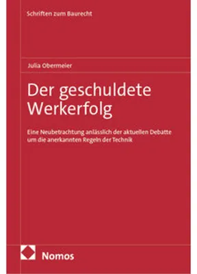 Obrázek produktu pro Der geschuldete Werkerfolg