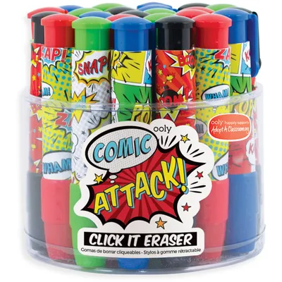 Image de Gommes Click It - Tube De 24 -