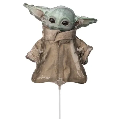 Image de Ballon de baudruche sur bâton - forme - Baby Joda