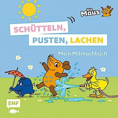 Immagine prodotto di Die Sendung mit der Maus - Schütteln, pusten, lachen - Mein Mitmachbuch