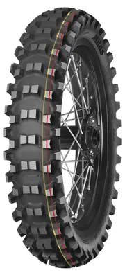 Image de Mitas Terra Force-Mx Sm (Red-Yellow) 90/100 - 14 M/C Tt 49M Rear