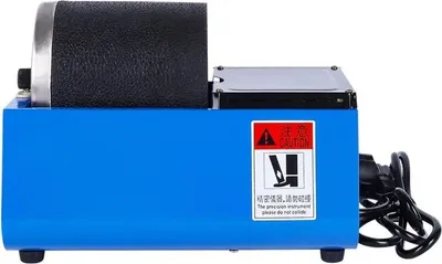 Produktbild von Mini Schmuck-Trommelpolierer - Rotations-Tumbler/Poliermaschine - Kapazität 1,5 kg - Trommel 12×11,2 cm - 16 W - 2700 U/min - 220 V EU-Stecker