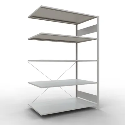 Produktbild von Stecksystem Anbauregal - 2000x1300x800 mm, Typ 150 kg
