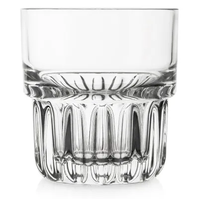 Image de Verre durable 200 ml avec fond rainuré pour boissons