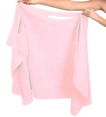 Produktbild von Rosa Damen-Badeponcho