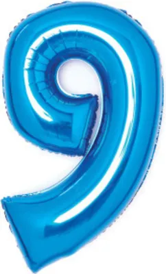 Produktbild von Amscan 9914059, Spielzeugballon, Folie, Blau, 5 Stück(e)