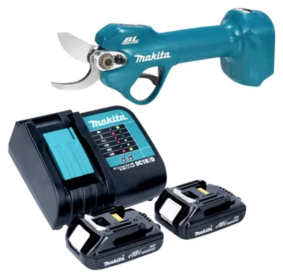 Obrázok produktu pre Makita DUP 181 SY akumulátorové nožnice na konáre 18 V 30 mm bezkefové + 2x akumulátor 1,5 Ah + nabíjačka