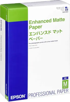 Produktbild von Epson Enhanced Matte Paper A 4, 250 Blatt, 192 g   S 041718