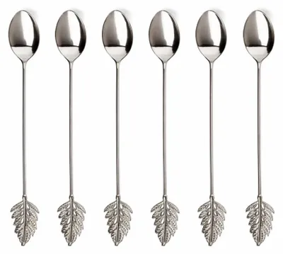 Produktbild von Kaffeelöffel mit Blattsilberbeschichtung – 6er-Set