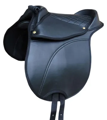 Produktbild von Pony SHETTY Sattel Reitkissen mit Haltegriff auch für Holzpferde geeignet in MS/S