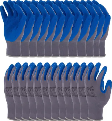 Immagine prodotto di Latexhandschuhe Blau-Grau L210408P, 12 Paar, "8", Ce, Lahti