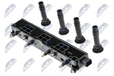 Produktbild von NTY ECZ-PL-005 Zündspule 12V für OPEL ZAFIRA B (A05) Corsa C Schrägheck (X01) Meriva A (X03) Astra G CC (T98) Zafira A (T98)