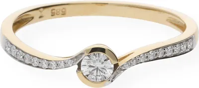 Produktbild von JuwelmaLux Brillant Ring Gold 585 JL10-07-0231 56