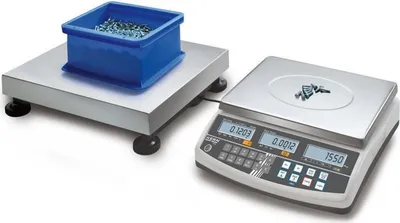 Produktbild von KERN & SOHN Zählsystem, Edelstahl, Edelstahl, LCD, 2 cm, 500 mm, 400 mm