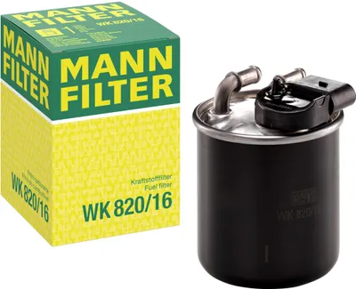 Produktbild von Kraftstofffilter MANN-FILTER WK 820/16 passend für MERCEDES-BENZ SPRINTER 3,5-t Kasten (906) Leitungsfilter