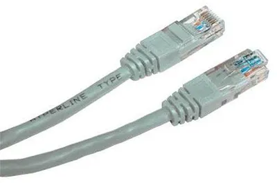 Image de PREMIUMCORD câble patch UTP RJ45-RJ45 CAT5e 5m gris (sputp05)