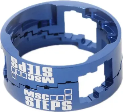 Produktbild von Msc Steps Aluminium Headset-abstandshalter Blau 12-18 mm Blau 12-18 mm