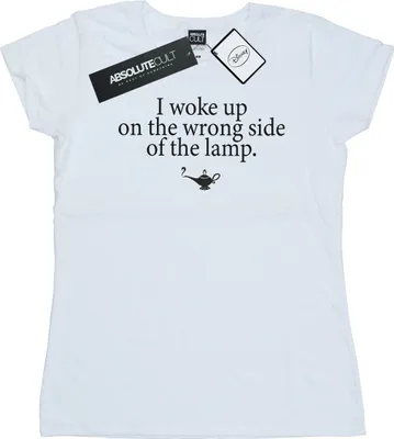 Produktbild von Disney - "Wrong Side Of The Lamp" T-Shirt für Damen BI15765 (M) (Weiß)