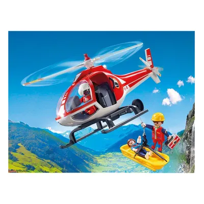 Produktbild von PLAYMOBIL® 9127 - Bergretter-Helikopter