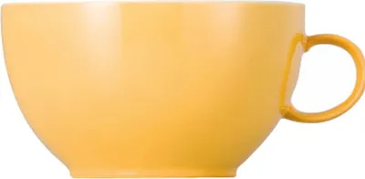 Produktbild von Thomas Sunny Day Cappuccinotasse, Obertasse, Humpen, Porzellan, Yellow / Gelb, Spülmaschinenfest, 380 ml, 14672