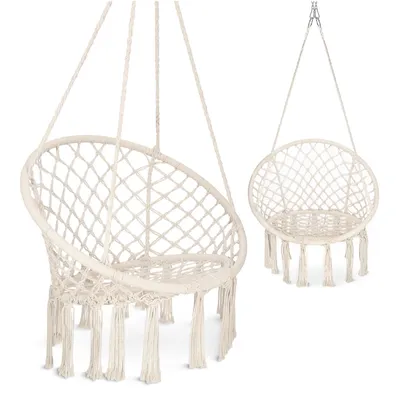 Obrázek produktu pro 4FIZJO Závěsné křeslo BOHO, béžové