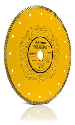 Image de Meule diamantée TURBO EXTRAFINO PRO, Ø 115 x 22,2 x 7 mm, STAYER