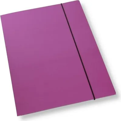 Obrázok produktu pre A4 obal s gumičkou, fialový, 350 g/m² (10 ks) – Penword