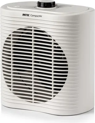 Zdjęcie produktu dla Imetec Kompaktowy termowentylator 2000W Biały z regulowanym termostatem do użytku wewnętrznego