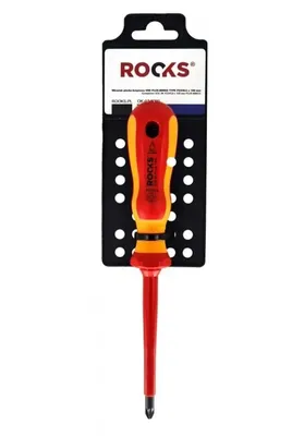 Produktbild von ROOKS Schraubendreher PZ2/SL6 SW Steckschlüssel Schraubendreher OK-07.2220