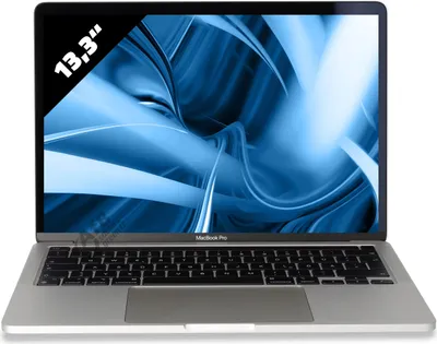 Produktbild von Apple MacBook Pro 13 2020 US-QWERTY 13,3 Zoll i7 10.Gen 32GB 1TB Silver