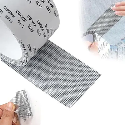 Produktbild von Moskitonetz-Reparaturband - Insektenschutz Klebeband mit Wasserdicht - 5cmx2 m - Fensterreparaturkleber - Fliegengitter Reparaturband selbstklebend