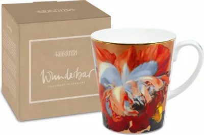 Productafbeelding van Könitz Becher Wunderbar Bloemmotief - Mok met cadeauverpakking, botchinees, 600 ml, 11 5 255 2759