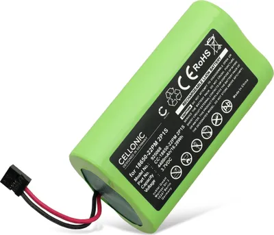 Immagine prodotto di subtel 1x Batteria per Illuminazione / Torcia Compatibile con TRELOCK LS 950, 22PM 2P1S – (4400mAh, 3.7V)