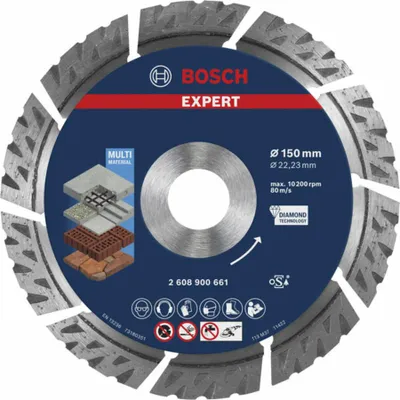 Produktbild von EXPERT Multi Material Diamanttrennscheibe, 150x22,23 mm