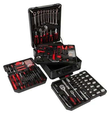 Image de Chariot à outils comprenant 186 pièces.