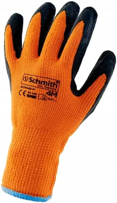Produktbild von Schmith Winter-Arbeitshandschuhe Gr. 9 / L, 12er Pack - Schutzhandschuhe Arbeitsschutz Montagehandschuhe BHP