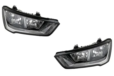 Zdjęcie produktu dla Johns, Reflektory halogenowe pasujące do Audi A1 8X H7 H15 Zestaw L R 15- w. LWR w. kierunkowskaz. 8XA941003 8XA941004