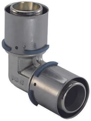 Imagen del producto de UPONOR S-Press, codo, 50-50, 1 unidad.