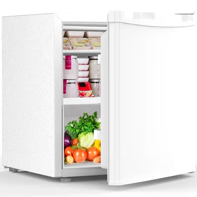Mini-Kühlschrank 45 l, 0–10 °C, leise, weiß, kompakt