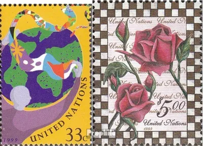 Produktbild von Briefmarken UNO - New York 1999 Mi 805-806 (kompl.Ausg.) FDC Freimarken