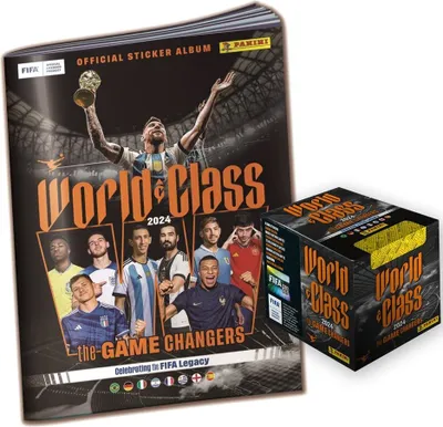 Obrázek produktu pro World Class - 2024 - Sběratelské samolepky - 1 displej (50 sáčků) + album