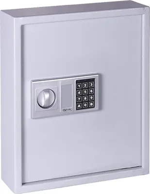 Produktbild von Olympia GOsafe 50B, Polypropylen (PP), Grau, 71 Haken, Code, Schlüssel, 450 x 360 x 120 mm, 11,5 kg