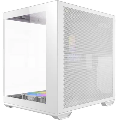 Produktbild von ANTEC CX60M ARGB PC Gehäuse Mini Tower Micro-ATX, weiß