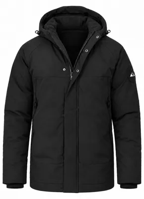 Produktbild von OneRedox Herren Winterjacke mit Kapuze als Pufferjacke - Steppjacke Herren Outdoor Jacke für den Winter mit Fleece-Gefütterter Kapuze