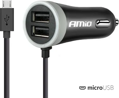 Obrázok produktu pre NABÍJAČKA TELEFÓNOV 12/24 V, MICRO USB + 2 x USB 2,4 A, PCH PRO-01 02056(MS07)