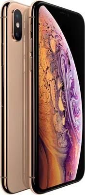 A close-up, angled view of two gold iPhones, one slightly behind the other, against a white background.